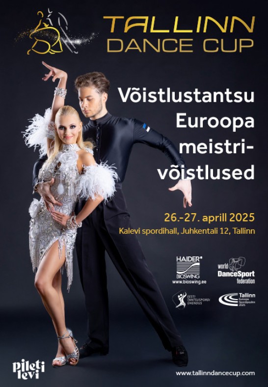 Tallinn Dance Cup 2025 - Võistlustantsu Euroopa meistrivõistlused ja MK-etapp / EM ja MK etapp