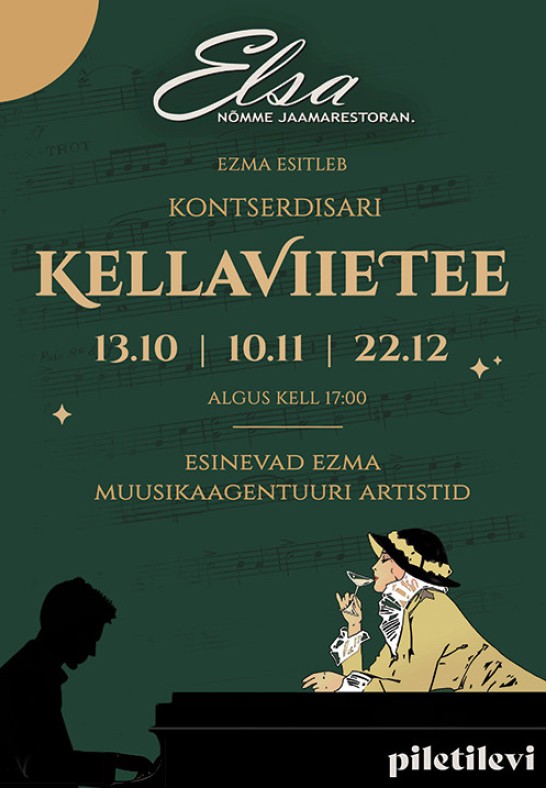 Kontserdisari ''Kellaviietee'' - Elsa Jaamarestoran