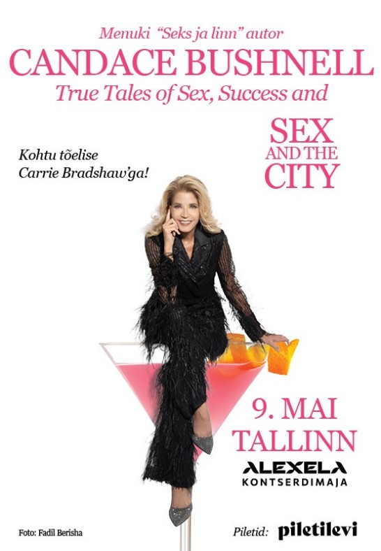 Menuki ''Seks ja linn'' autor Candace Bushnell. True Tales of Sex, Success and Sex and the City