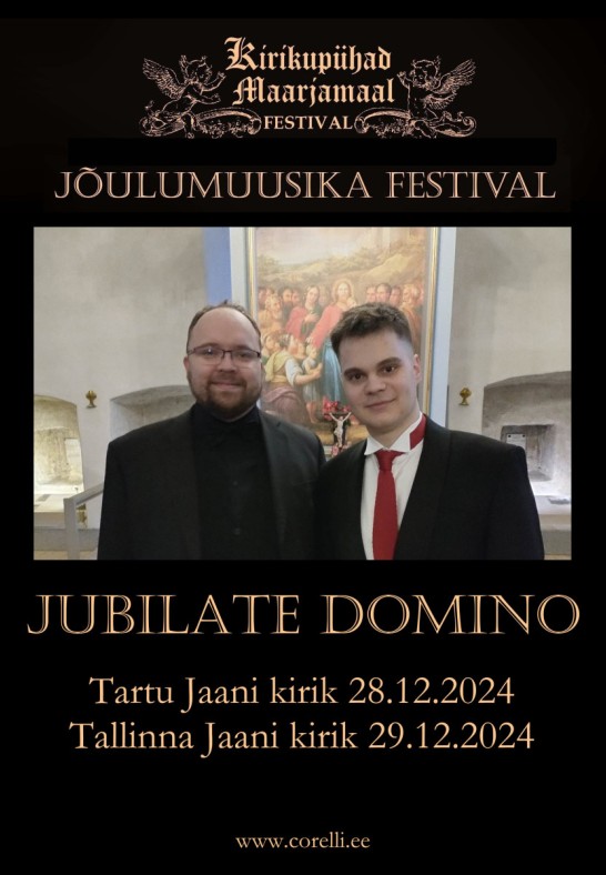 Jubilate Domino / XV jõulumuusika festival ''Kirikupühad Maarjamaal''