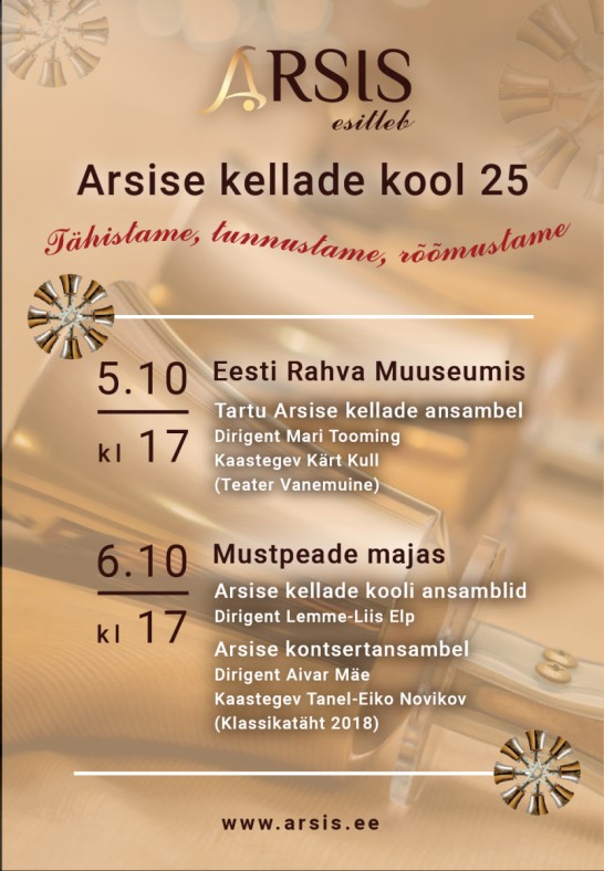 Arsise kellade kool 25