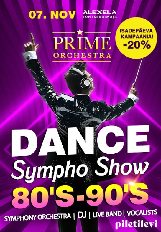 Prime Orchestra. Dance Symphony 80s-90s