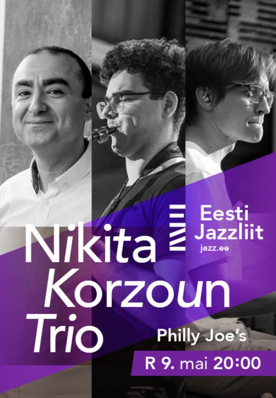 Jazzliit ja Philly Joe's LIVE | Nikita Korzoun Trio