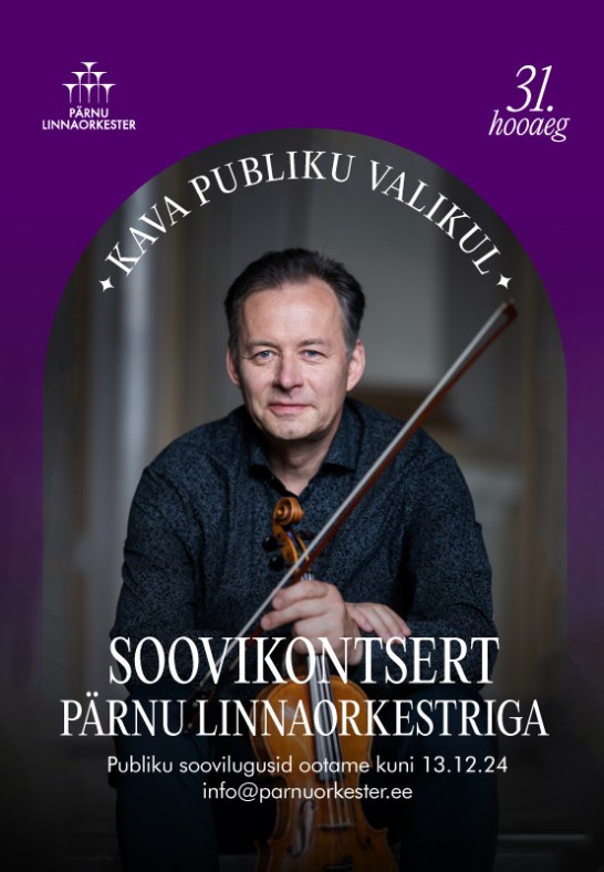 Soovikontsert. Pärnu Linnaorkester