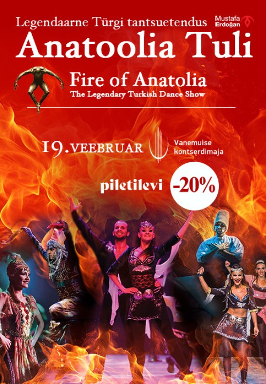 Anatoolia Tuli (Fire of Anatolia). Legenaarne Türgi tantsushow