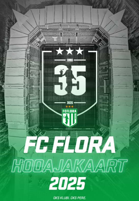 FC Flora 2025 Hooajakaart