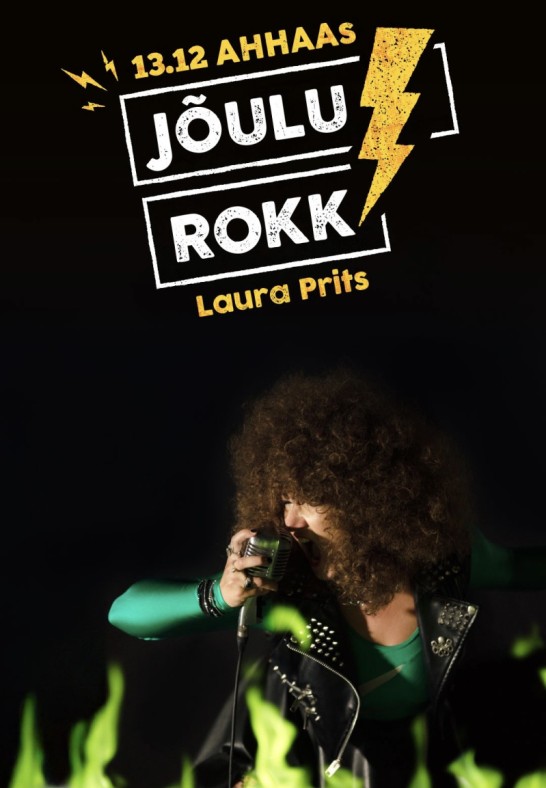 AHHAA jõulurokk - gurmeeõhtusöök Laura Pritsiga