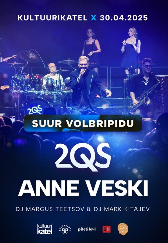 Suur volbripidu: 2 Quick Start & Anne Veski Live